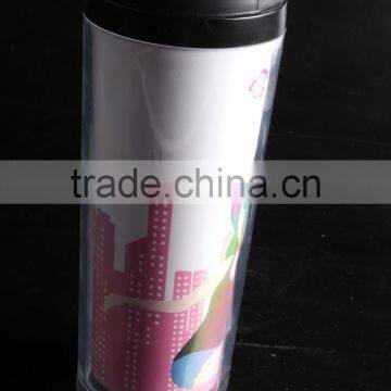 350ml Double Wall Plastic Travel Coffee Mug photo-5