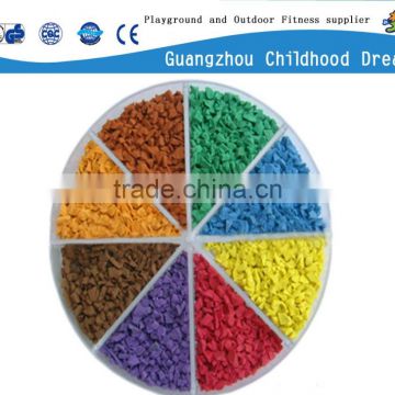 (EP-08) kids playground EPDM flooring EPDM synthetic rubber/ EPDM color rubber granule