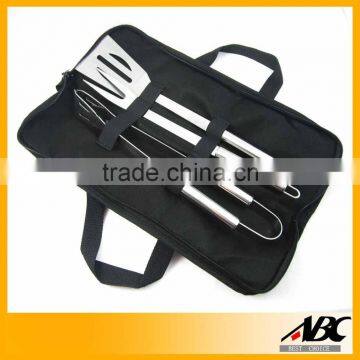 FDA Nylon Pouch Stainless Steel BBQ Set