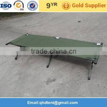 metal frame military folding camping bed