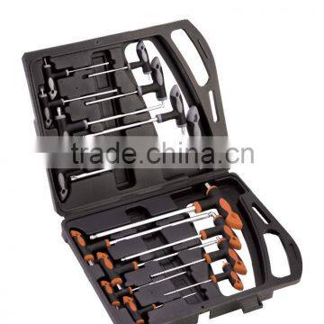 16pcs T-handle Hex Key Wrench Set