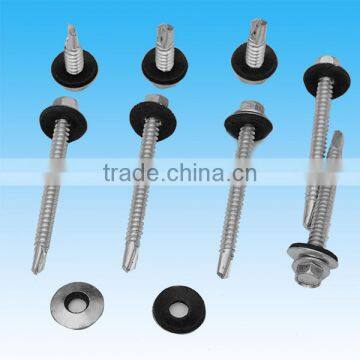 Hexagon Head Self Drilling Screw With EPDM Washer from Guangzhou supplier