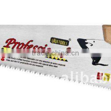 wood handle hand saw