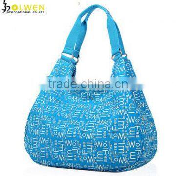 Fashion Letter Printing Nylon Handbag For Women photo-2
