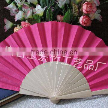 Spanish Fabric Wood Fan photo-5
