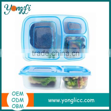 China Microwave Bento Box Personalized Plastic Lunch Box Container