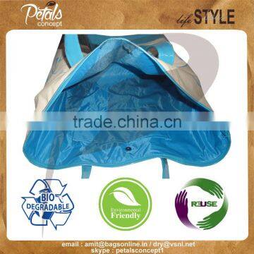 2016 Best Canvas Tote Bag With PU Handle photo-4