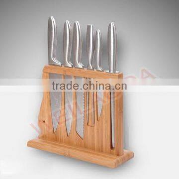 bamboo knife block & cutting board