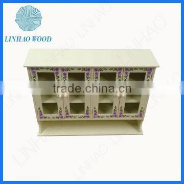 Wood glass display box show case