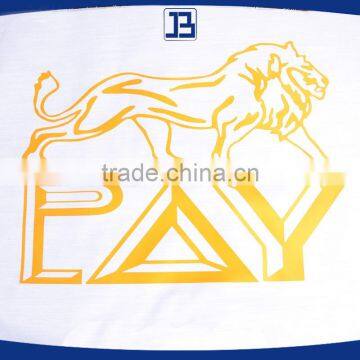 T-shirt Heat Transfer Pvc PU Flcok Film Self Adhesive Vinyl With Sticky , Green photo-4