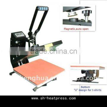 Special "U" Design Automatic T-shirt printing Heat Transfer Machine