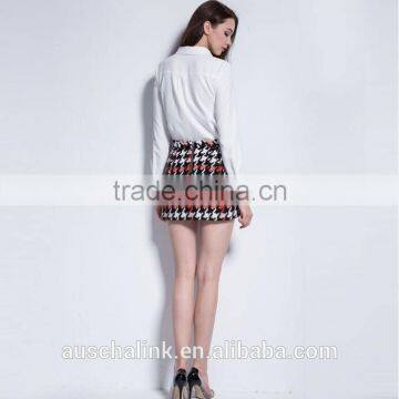 Latest Model Women Winter Wool Skirt Customized OEM Service photo-5