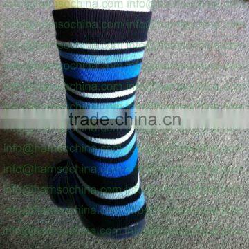 Adult Man Rubber Sole Shoe Socks photo-3