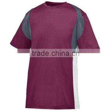 Quick Dry Youth Quasar Jersey 92% Polyester 8% Spandex Pinhole Mesh Sport Tee Customize Sport Active Wear Manufacturer photo-6