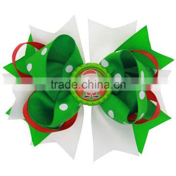 Christmas Baby Girls Bow photo-2