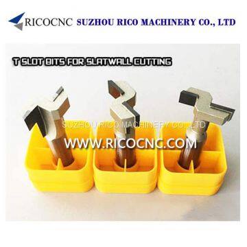 Slatwall Cutting Tools CNC Router Bits for Slat Wall T Slot Cutting