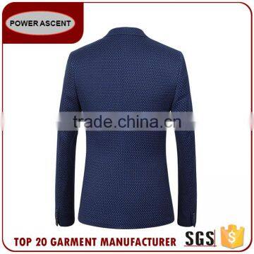 Fashion Design Mens Slim Fit 1 Button Suit Jacket Blazer For Sale photo-2