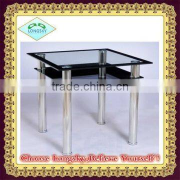 High Quality Black Glass Dining Table Modern Dining Table