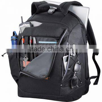 Summit TSA 15" Computer Backpack - Front Zippered Pocket With Deluxe Organization and Comes With Your Logo. photo-5