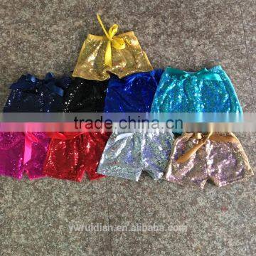Small Quantity Clothing New Fashion 2017 Icing Shorts Toddler Girl Bubble Sequin Shorts photo-4