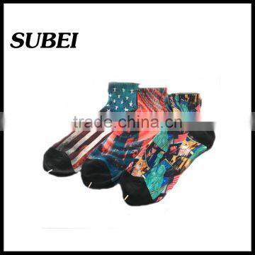 Cheap Custom Printing Dye Sublimation Sport Compression Socks