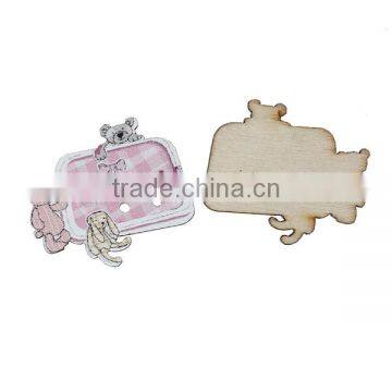 Manufacturer In China Decorative Wood Button photo-3