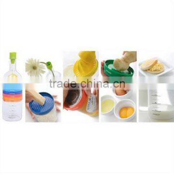 8 In 1 Multifunction Kitchen Gadgets Useful Bottle Professional Vegetable Gadget Separator Juicer Funnel Measuring Cup KC1467 photo-4