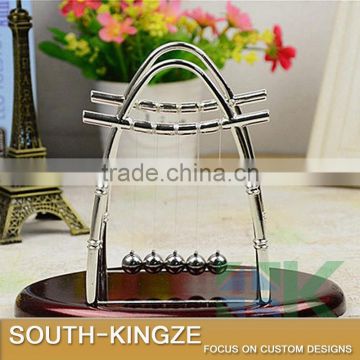 Oval Metal Kinetic Newton's Cradle, Theorem of Momentum Instrument