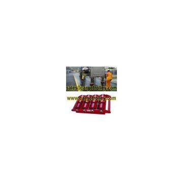 Transport trolley applied on moving and handling works