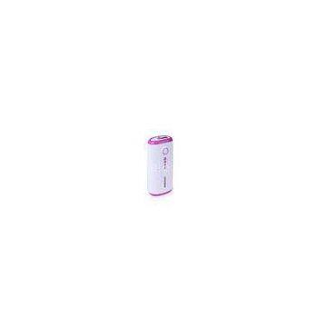 Mni Pink / Yellow / Green 5600mAh Slim Power Bank ABS + PC With USB