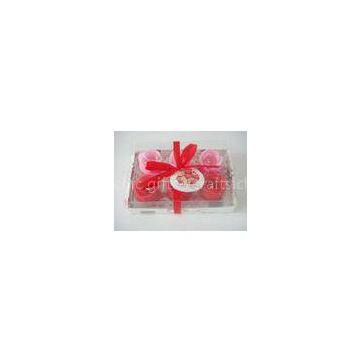 Romatic rose flower candle set for valentine\'s day