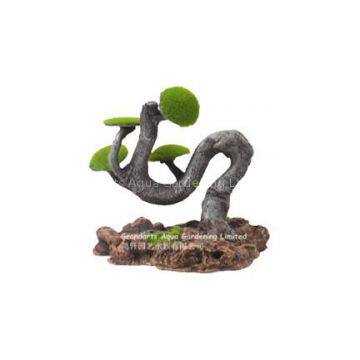 aquarium ornament tree stump