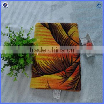 Cheap pigment printing beach towel/custom beach towels wholesale/silk-screen printing towel