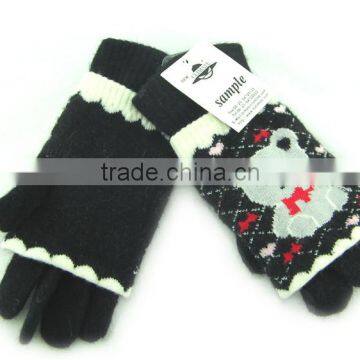 Factory Direct Selling Knitted Warm Winter Gloves for Kids photo-2