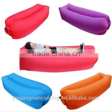 Outdoor Travel Nylon Fabric Waterproof Inflatable Air Lounge photo-2