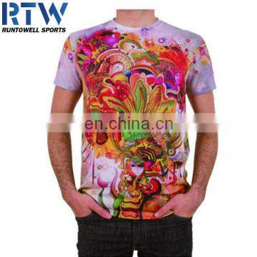 O-neck Short Sleeve 100% Polyester T-shirt photo-2