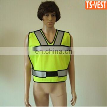 Manufacturers China High Visibility Sport Reflective Fabric Vest