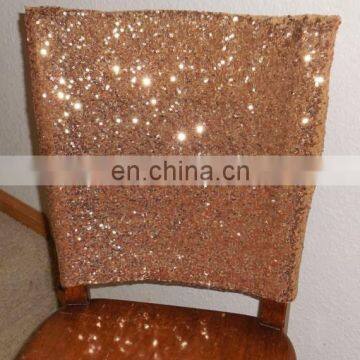 Banquet Charming Style Shiny Sequin Chair Band