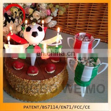 soccer music candle kids birthday party decorations