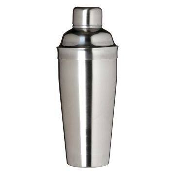 Traditional 250ml Stainless Steel Cocktail Shaker Matt Finish