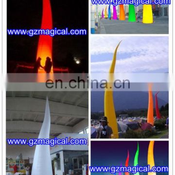 Promotional Customized inflatable fire decoration