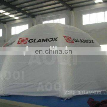 Guangzhou AOQI big discount newly design inflatable white tent square tent for kids