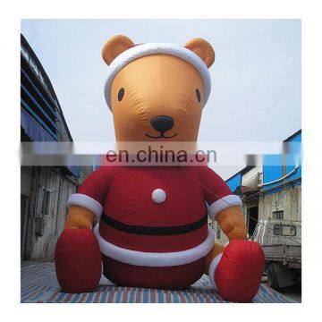 large outdoor christmas decorations inflatable cartoon for sale