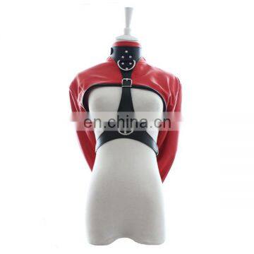 Leather bondage toys adult sex toy leather bondage suit
