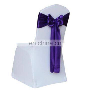 2015 High Quality Satin Fabric Polyester Spandex Chair Sash