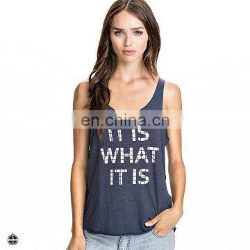 T-WV515 Your Own Design Womens Rayon Fashion Custom Tank Top