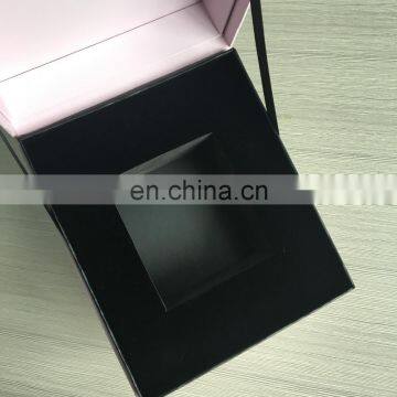 Rectangle High Design Soft Pink Printing Matt Glasses Box With Foam Insert photo-4