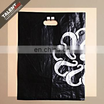 custom printed Fashion die cut promotion plastic shopping bag