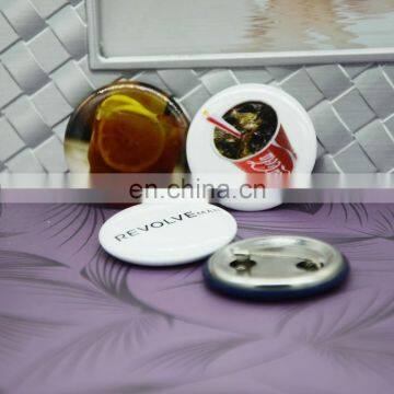 For promotion safe pin custom Printed Round Button Badge