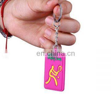 offer new style silicone luxury car keychain